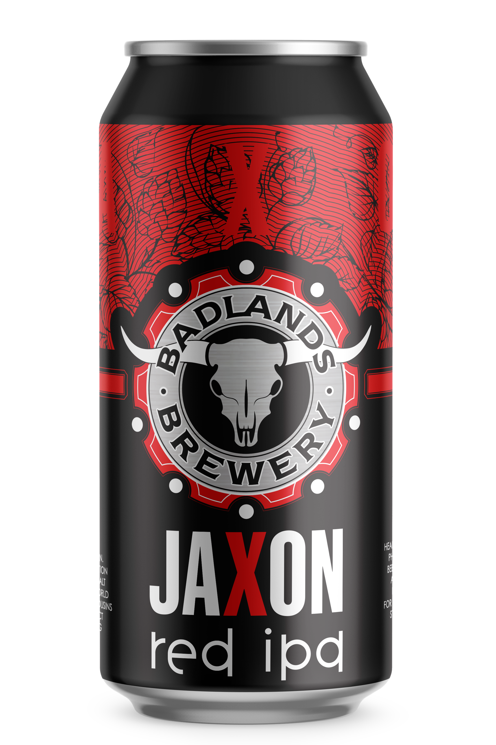 Badlands Brewery 'Jaxon Red IPA 440ml' Case (24 Cans) - Orange Cellars Bottle Shop