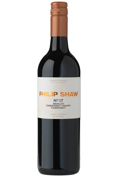 Philip Shaw 'No 17' Merlot Cabernet Franc 750ml - Orange Cellars Bottle Shop